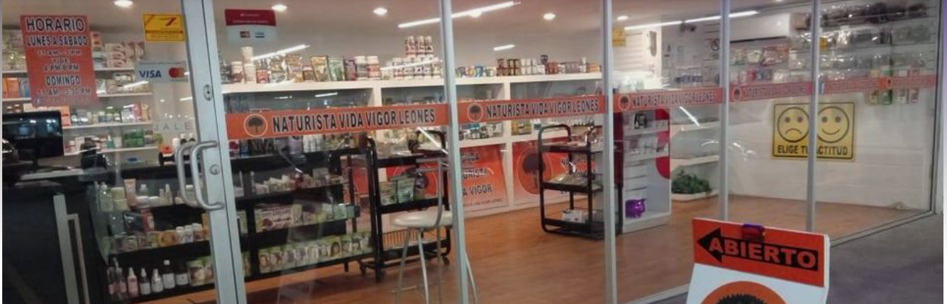 Naturista Vida Vigor Leones, tienda naturista en Chihuahua, Chihuahua