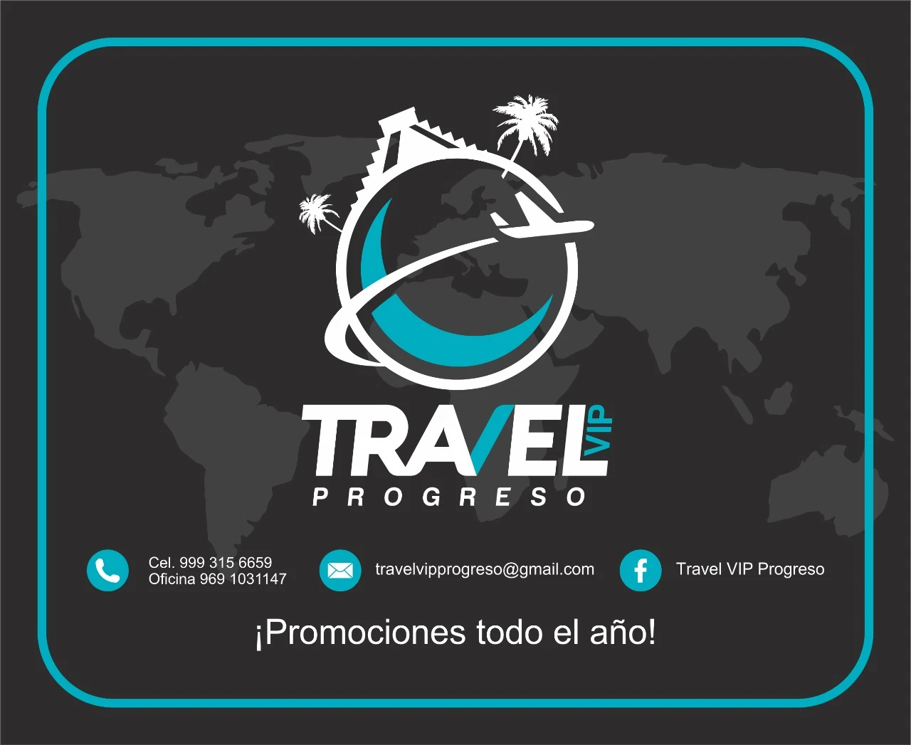 Travel Vip, agencia de viajes en Progreso, Yucatán
